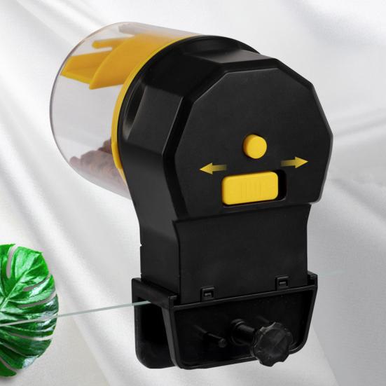 Кормушка для рыбы с застежкой-лентой Ручная/автоматическая подача Регулируемый дозатор корма для рыбы