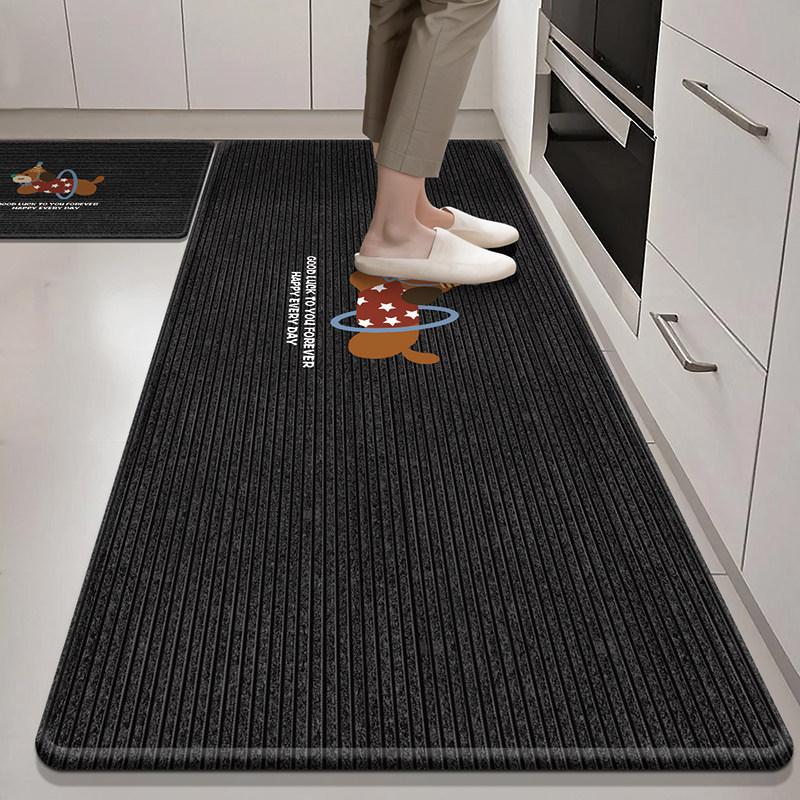 Kitchen Floor Mat - Anti-oil, Washable, Non-wearing Carpet Pad. Home Use. Absorbs Water and Oil. Resistant To Dirt. New Style.