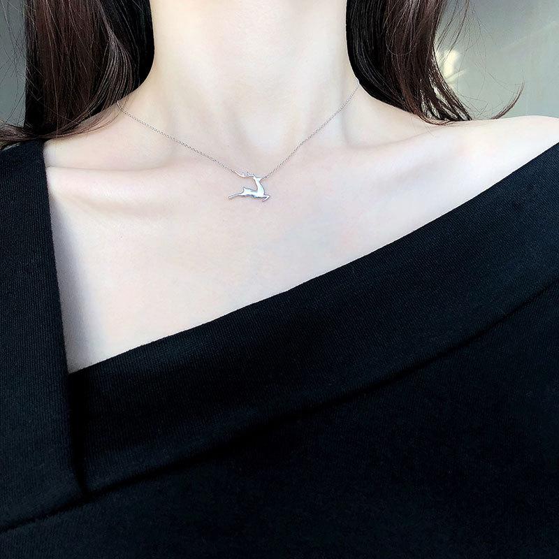 Ожерелье Yilu Has You для всего тела, женское лося, японский и корейский темперамент, простая женская ключичная цепочка