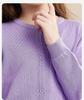 Girls' Simple Long Sleeve Knitted Cardigan