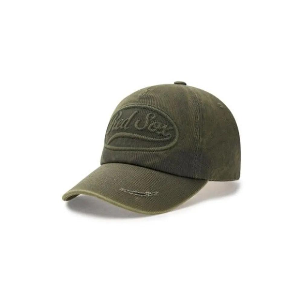 MLB JQT 3ACPV135N-43KAD Бейсболка в стиле Varsity Vintage Tawnton Cursive, без структуры, Boston Red Sox