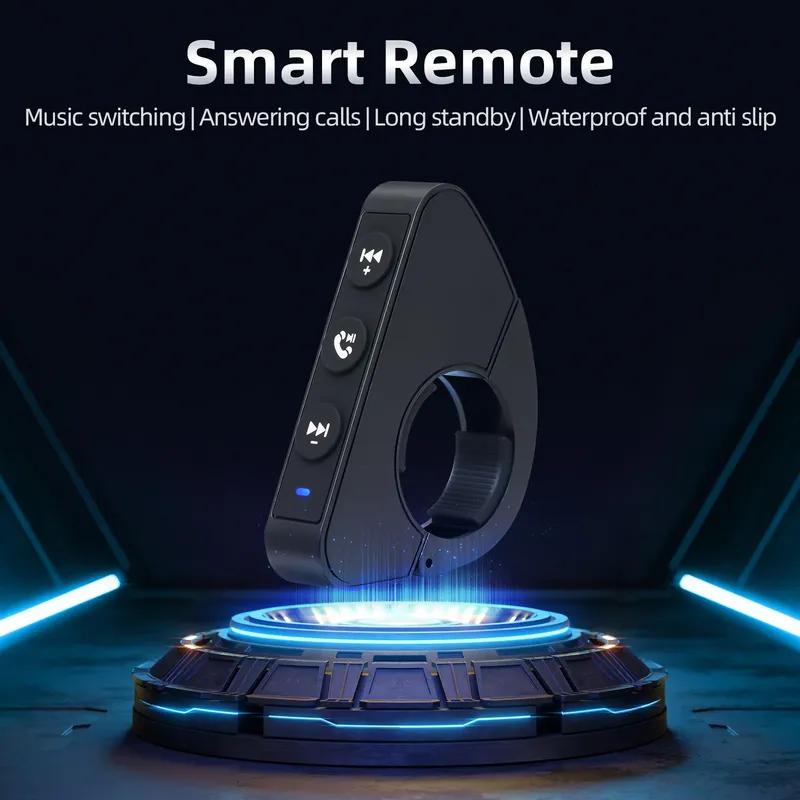 Wireless Remote Button Motorcycle Bike Handlebar Media Controller Music Switch Steering Wheel Remote Control For Android IOS