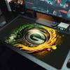 Green Bay Packers Print  Cushion Non-slip Laptop Tablet Big Mousepad XXL Mat Mini PC Playmat With Lock edge