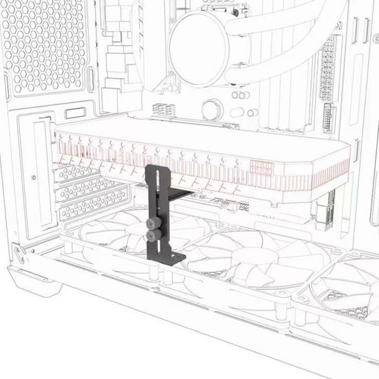 Graphics Card Holder Adjustable Height Universal GPU Bracket Durable Structure GPU Video Card Bracket