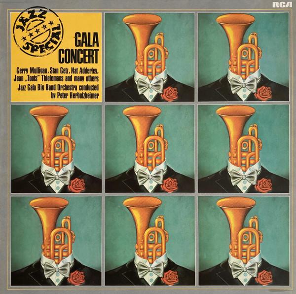 Виниловая пластинка GERRY MULLIGAN STAN GETZ NAT AD Jazz Special Gala Concert CL30069 RCA 1980 Германия Джаз Б/у