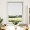 VidaXL Roller Blind Blackout White Window Privacy Screen Sunshade Bedroom 240115