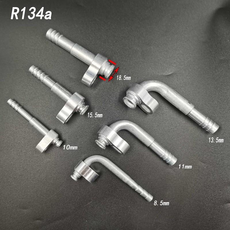 (15pc)R134 Автомобильный кондиционер Трубопровод Алюминиевый Соединительный Комплект Конденсатор Радиатор Осушитель Активная Пластина Коллекторный Соединитель