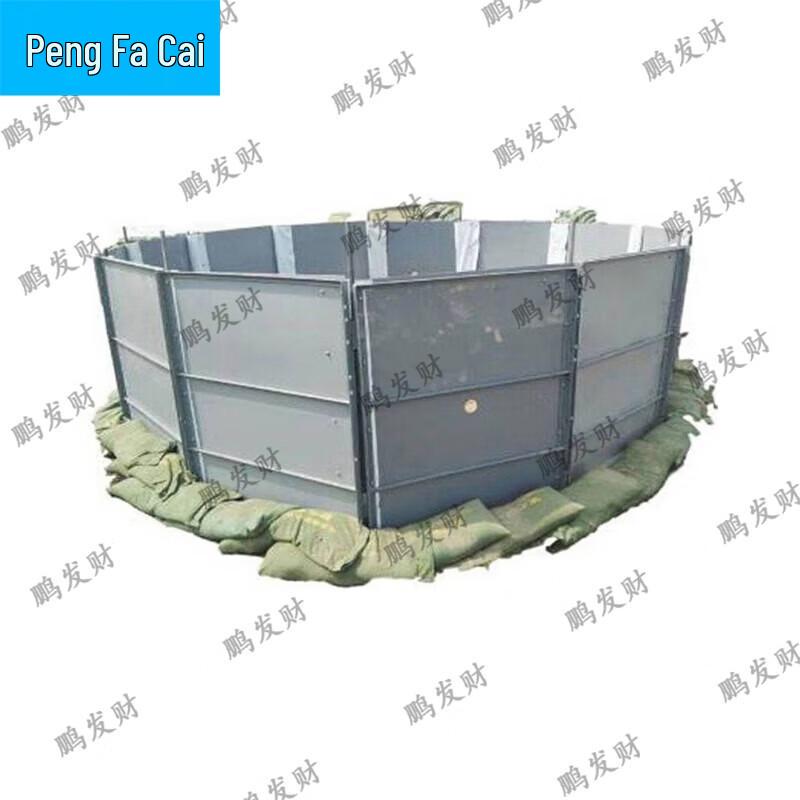 Modular Emergency Flood Barrier