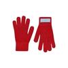 DAUGHTER Corduroy Label Wool Glove, Red