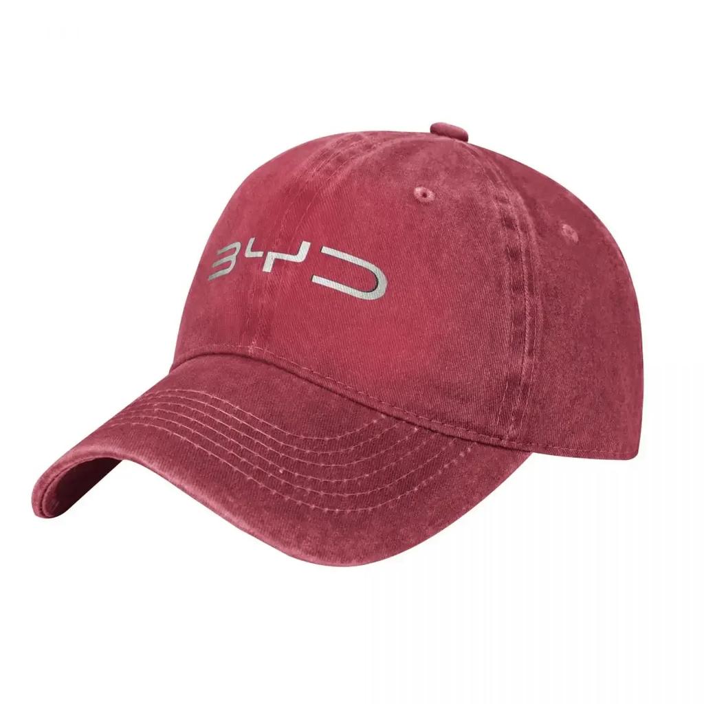 BYD Logo Fashion Baseball Cap Peaked Cap Unisexs Hat Womens Cap Luxury Women Cap