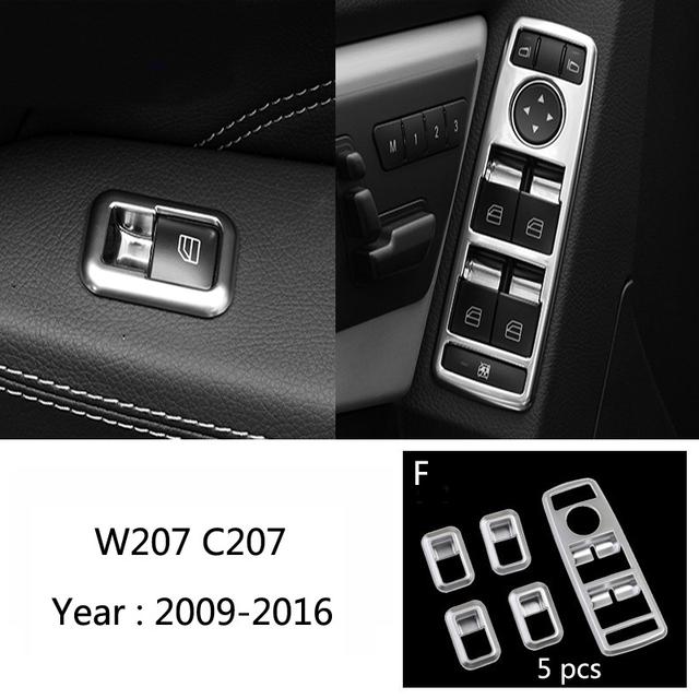 Автомобильный Стайлинг, дверной аудиодинамик, дверной громкоговоритель, декоративная крышка, накладка, наклейка для Mercedes Benz E Class Coupe W207 C207