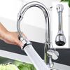 360° Rotating Faucet Sprayer Faucet Aerator Sink Sprayer Adjustable Kitchen Sink Tap Head Water Saving Extend Nozzle Accessories