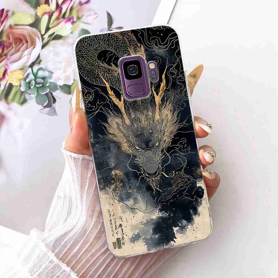 Protective Cases For Samsung Galaxy S9 Plus Soft Silicone Back Cover For Samsung S9Plus S9+ Summer Fresh Butterfly Shell Capa