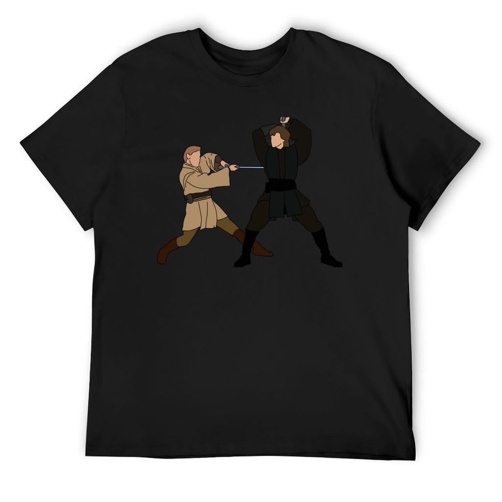 Anakin and Obi Wan T-Shirt cute tops Blouse tees anime shirts men