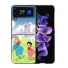 Мультяшный чехол Heidi для Samsung Z Flip 7 6 5G Galaxy Z Flip4 Z Flip5 Z Flip3 Черный Жесткий ПК Корпус Защитная Крышка