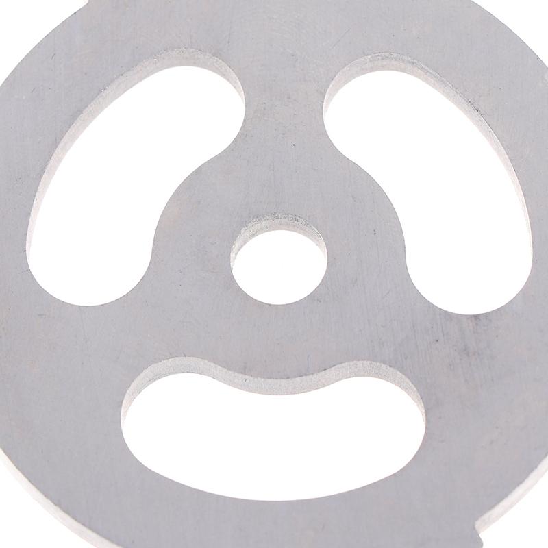 Большая пластина для мясорубки с 3 отверстиями, сетчатый нож, детали мясорубки, пластина с отверстиями для мяса