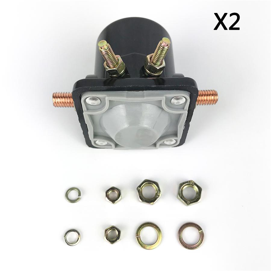 2 ШТ. Реле соленоида стартера 383622 для подвесного мотора Johnson OMC Evinrude 12 В