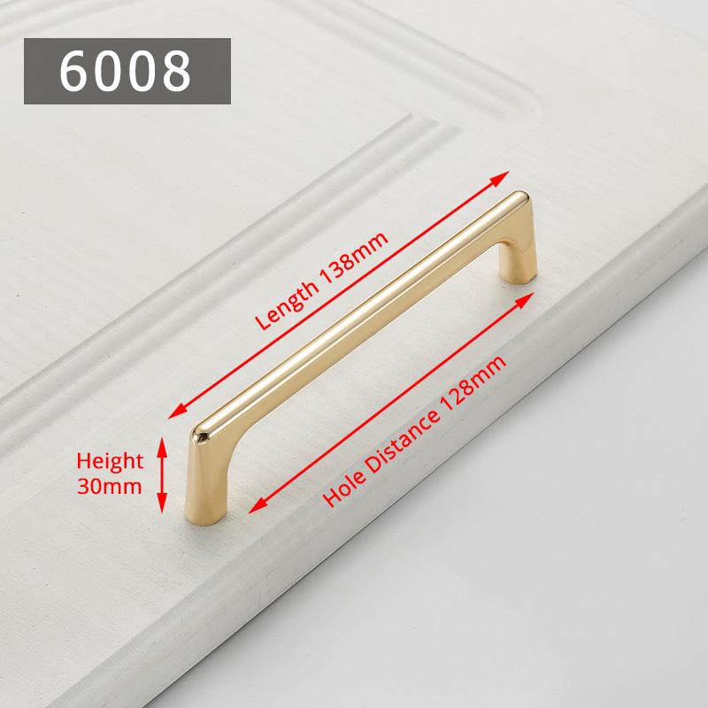 Zinc Alloy Pearl Gold Cabinet Knobs Kitchen Door Handles Drawer Cupboard Door Handle Cabinet Handles for Furniture Hardware