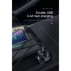 Baseus FM-передатчик Bluetooth Aux Аудио MP3-плеер FM-радио Двойной USB Быстрая зарядка Автомобильное зарядное устройство FM-модулятор Hands-free Автомобильный комплект