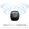 BoomPods Портативный Bluetooth Подходит для Ванной Комнаты Смартфона Британский Черный Динамик, Водонепроницаемый, Маленький, Перезаряжаемый, Беспроводной, IPX6, Использование,