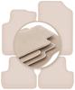 PREMIUM Beige Floor Mats For: Citroen DS3 Cabrio 2015-