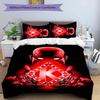 3pcs Kappa Alpha Psi pattern bedding set duvet cover set includes duvet cover &pillowcases, perfect all season bedroom decoration & gift