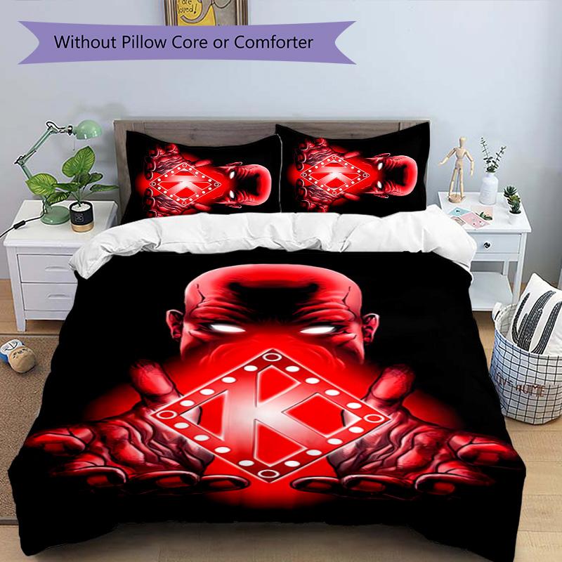 3pcs Kappa Alpha Psi pattern bedding set duvet cover set includes duvet cover &pillowcases, perfect all season bedroom decoration & gift