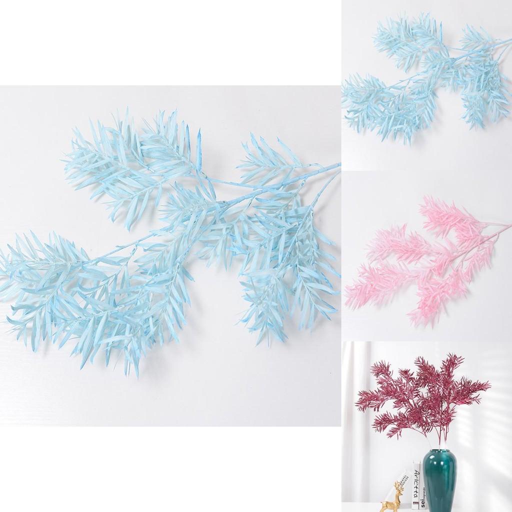 Реалистичный пластиковый матовый бамбуковый лист для свадебной церемонии и реквизит для фотосъемки на открытом воздухе