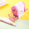 Cute Cartoon Manual School Kids Pencil Sharpener Hand Crank