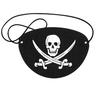 6Pcs Pirate Eye Patches Felt One Eye Skeleton Captain Eye Patches for Halloween Christmas Pirate