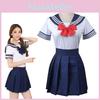 Комплект студенческой формы JK высшего качества для девочек в стиле JK, матросская форма