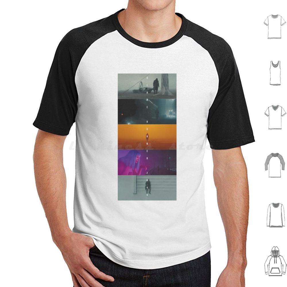 2049 Vertical T Shirt Big Size 100 Cotton Movie 2049 2049 Film Ryan Gosling Harrison Movies Sci Fi Blade Joi Denis Villenueve