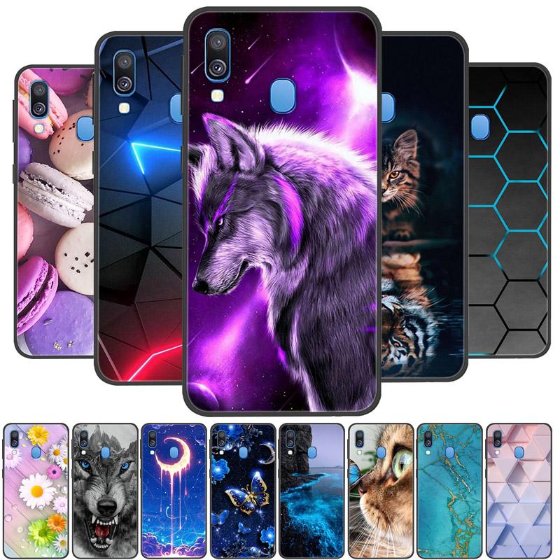 Чехол Для Samsung A40 Чехол Мягкий ТПУ Чехол для задней панели телефона Для Samsung Galaxy A40 Силиконовый чехол Coque A 40 A405 A405F Бампер Fundas Сумка