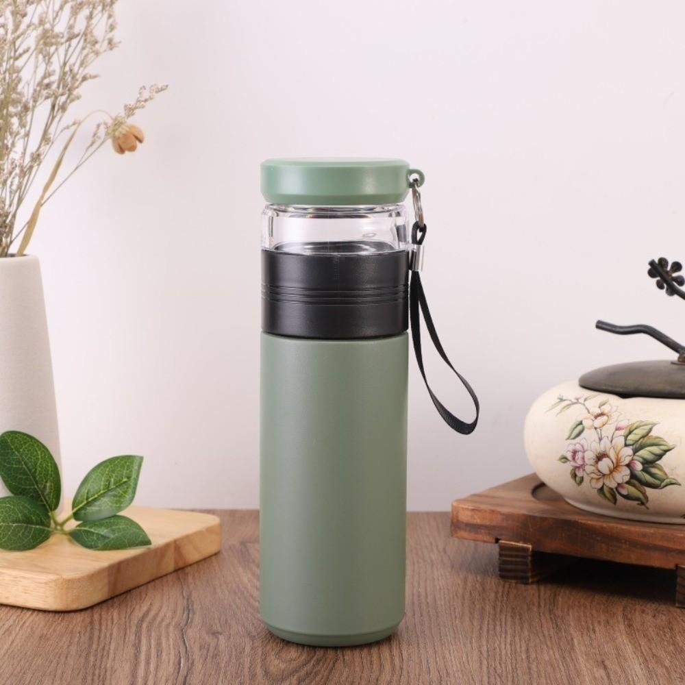 500ML Capacity Stainless Steel Insulated Cup Tea Water Separation Cup Business Gift