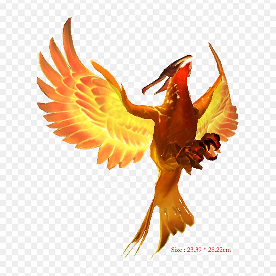 Docrates Pegasus Seiya Phoenix Ikki Iron On Patches For Clothing Applique Stickers On Clothes Heat-Sensitive Custom Patch