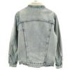 Levi's Джинсовая куртка S синяя джинсовая куртка с подкладкой из искусственного меха Мужская Б/у