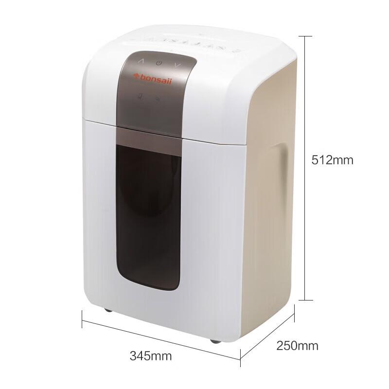 Bonsai 4S16 P-5 Micro-Cut Office Shredder CN plug (adapter included)