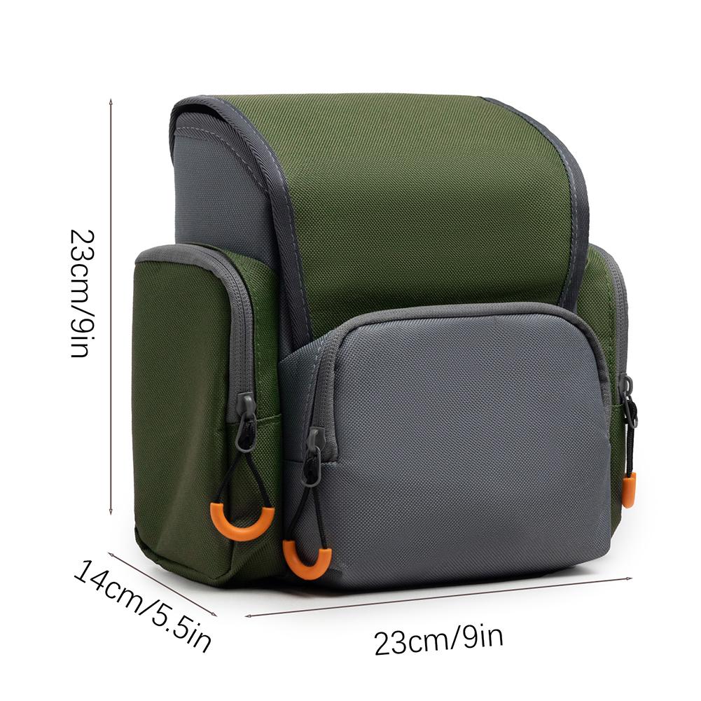 Binocular Harness Chest Pack with Rangefinder Waterproof Pouch Adjustable Large Capacity Bino Case for Outdoor Hunting Hiking