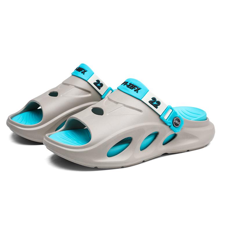 Fashion Men's New Summer Beach Sandals EVA Massage Soft Sole Designer Lightweight Non-slip Slippers Casual Family Men's Shoes