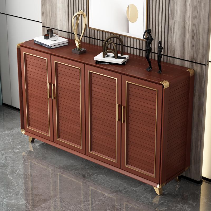 All-Aluminum Waterproof Shoe Cabinet for Indoor/Outdoor Use, Pre-Assembled, Modern Design