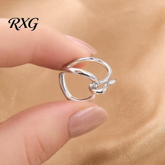Decorative Scarf Buckle Irregular Ring, Elegant Knotted Heart Silk Clip, Versatile Shawl Oxidation Resistant Ring Wrap Fastener for Coat Collar Belt,