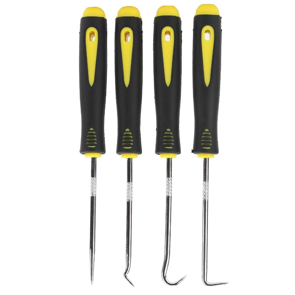 8PCS Comfort Grip Oil Seal Pick Hooks Set Anti-Slip Shaft O-Ring Seal Gasket Puller Car Repair