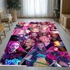 K-Pop Охотники на Демонов Золотые Мальчики Саджа Коврик для Гостиной Нескользящий Мягкий Ковер для Спальни Игровой Комнаты Дивана, Домашний Декор Придверный Коврик