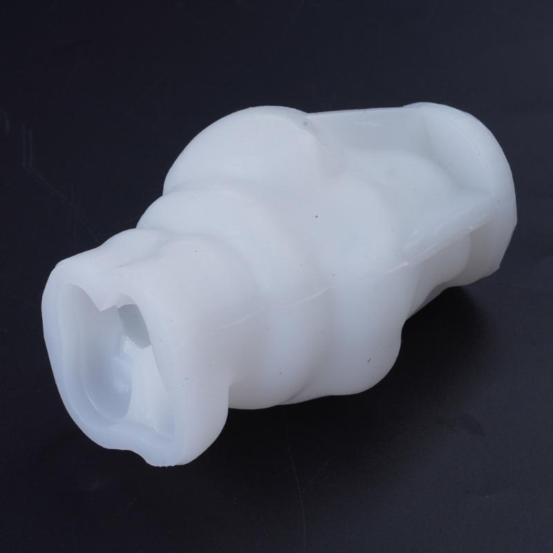 Силиконовая форма Деда Мороза для ароматической свечи DIY Рождественское настольное украшение
