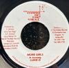 7-дюймовая пластинка LUKIE D - More Girls NONE Mark Of The Wes Ямайский Регги, Ска и Даб Б/У