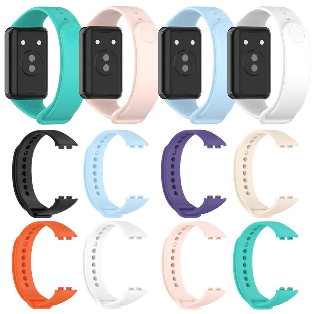 Watch Strap Replacement Sweatproof Smart Watch Wrist Band Wear-Resistant Elastic Sport Band for Honor Band 9