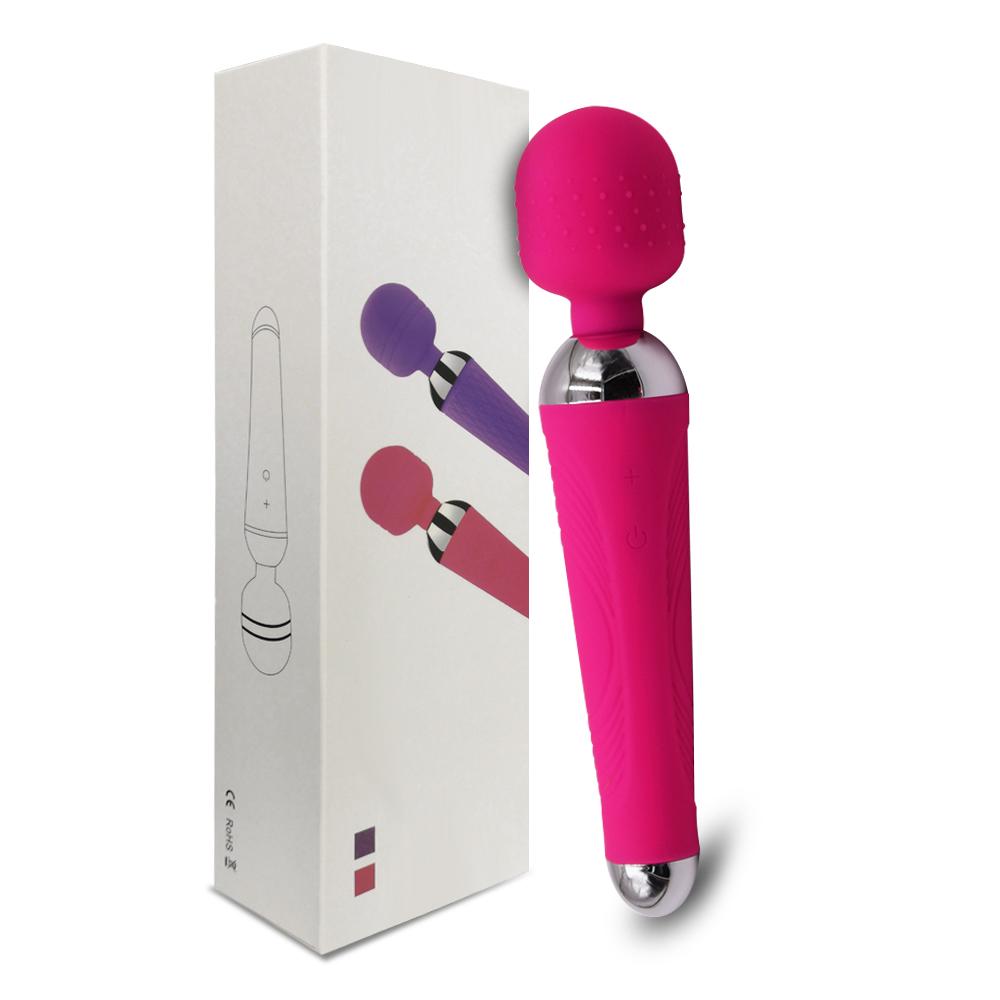 Wireless AV Vibrator Magic Wand for Women, Clitoris Stimulator, USB Rechargeable Massager, Adult Sex Toys for Ages 18+