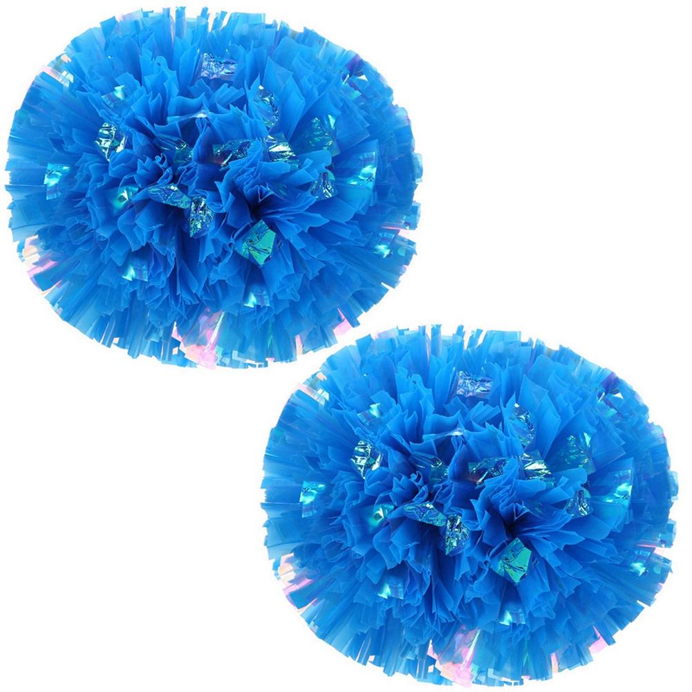 2 шт. Красочные игровые помпоны Сделай сам Дешевые Чирлидинг Болевой Цветок Мяч Кольцо на палец Танец Спортивный Матч Продукт Клуб Спортивный Инвентарь