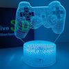 Игровые вентиляторы консоль ручка дропс многоцветный батарейный питание для стола светодиодный ночник голограмма 3D лампа PS4 декоративные огни