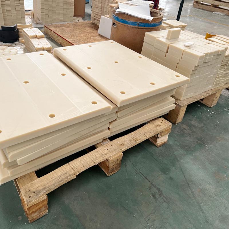 Nylon Wear-Resistant Machined Parts: Processing Plate, MC Nylon Liner Bushing, Limit Block, Fixing Slider.